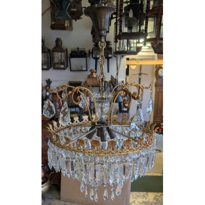 Lustre à cristaux