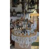 Lustre à cristaux