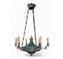 Lustre Empire à 6 lumières