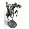 Cavalier en bronze
