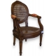 Fauteuil d'enfant style Louis XVI en