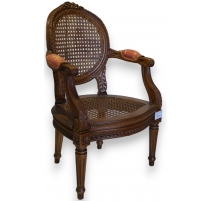 Fauteuil d'enfant style Louis XVI en