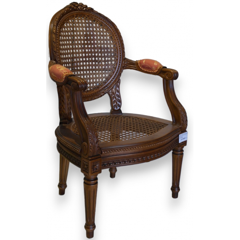 Fauteuil d'enfant style Louis XVI en