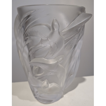 Vase "Martinet" signé LALIQUE France