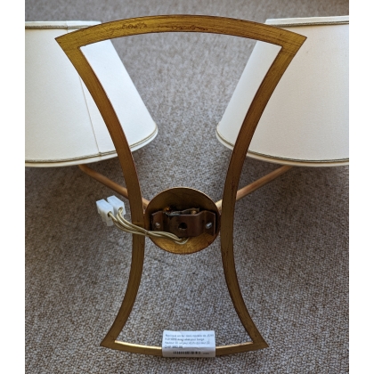 Gilded iron wall light, ‘JEAN’ model, by Moinat SA – Antiques and home décor
