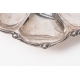 Paire de plats en argent