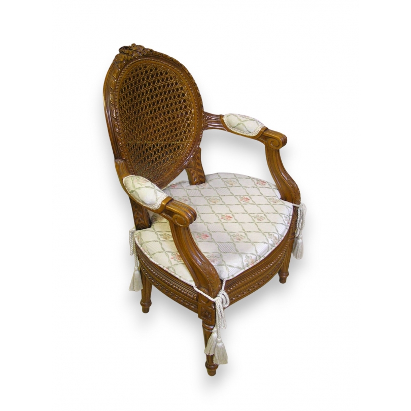 Fauteuil d'enfant style Louis XVI