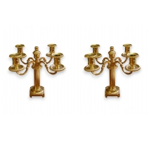 Paire de girandoles style Louis XVI