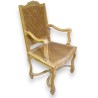 Louis XIV-style cane armchair, model by Moinat SA – Antiques and interior design