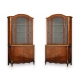 Paire de grandes bibliothèques style Louis XV