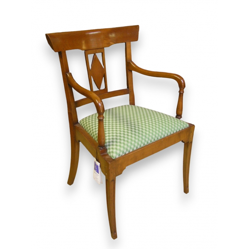 Directoire-style armchair, model by Moinat SA – Antiques and interior design