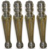  Lot de 4 pieds de table basse en bronze sur  Moinat SA  - Antiquités décoration