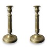 Pair of Empire-style brass candlesticks, from  Moinat SA  - Antiques and home décor