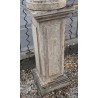 Square stone column