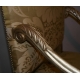 Fauteuil style Louis XIV en hêtre doré,