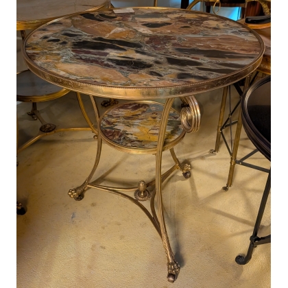  Paire de guéridons style Directoire en sur  Moinat SA  - Antiquités décoration