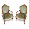 Paire de fauteuils Louis XV Bernois