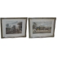 Pair of engravings HUNT