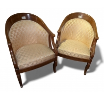 Pair of Louis-Philippe gondole