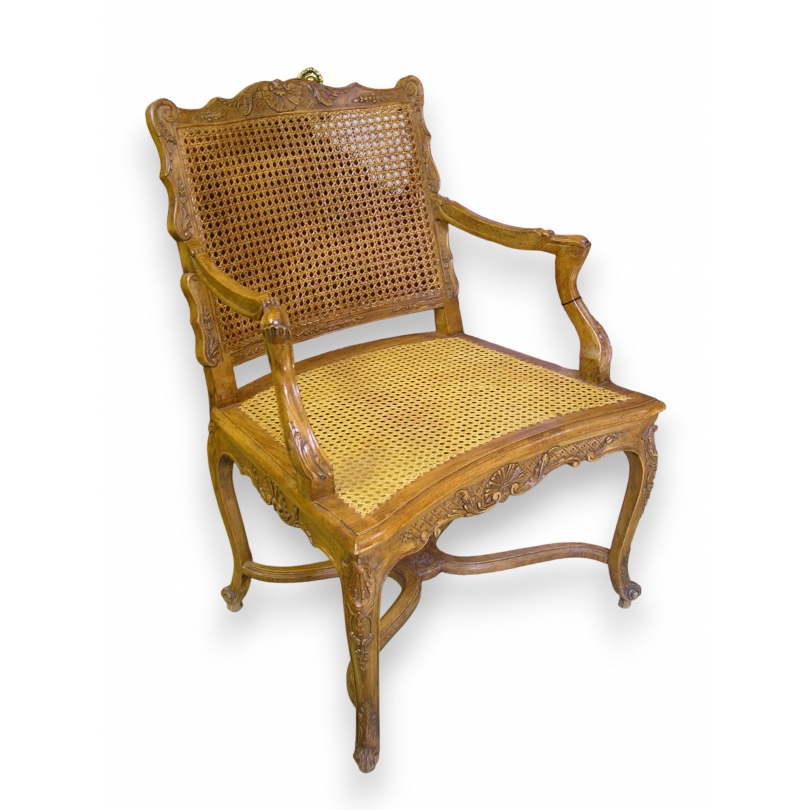 Fauteuil Régence, modèle Brancourt