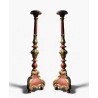 Pair of gilded wooden candlesticks from  Moinat SA  - Antiques and home décor