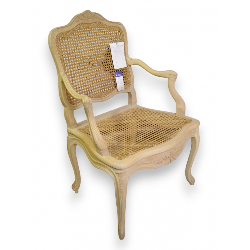 Louis XV-style armchair, model by Moinat SA – Antiques and interior design