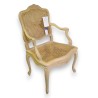 Louis XV-style armchair, model by Moinat SA – Antiques and interior design