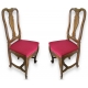 Paire de chaises italiennes