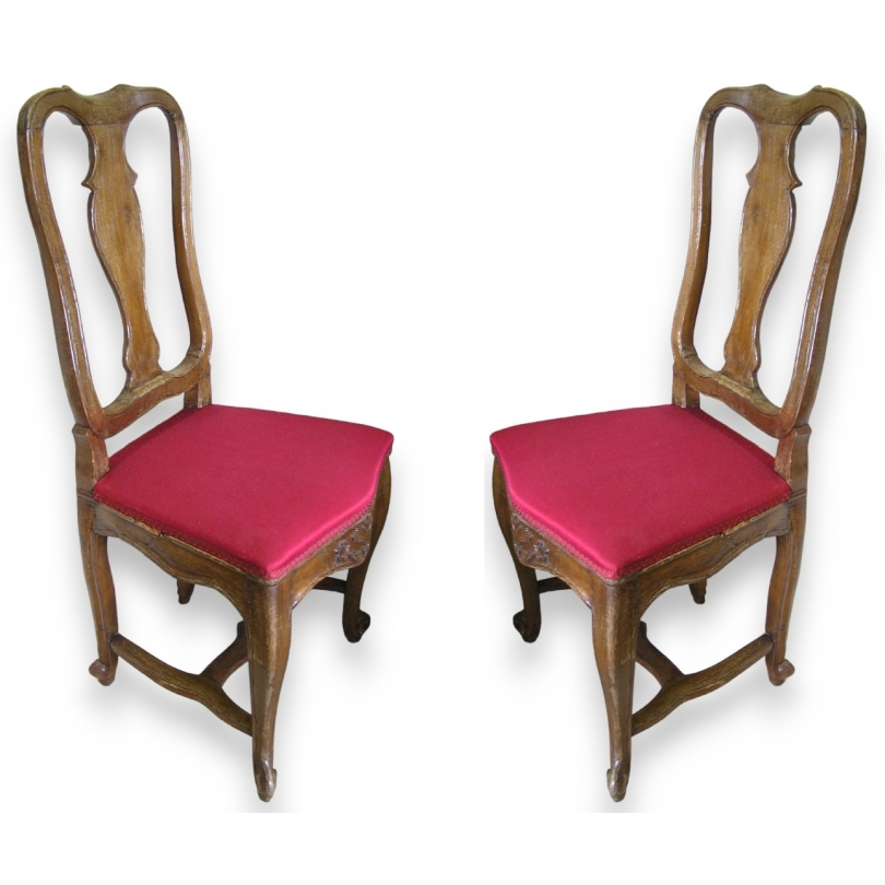 Paire de chaises italiennes