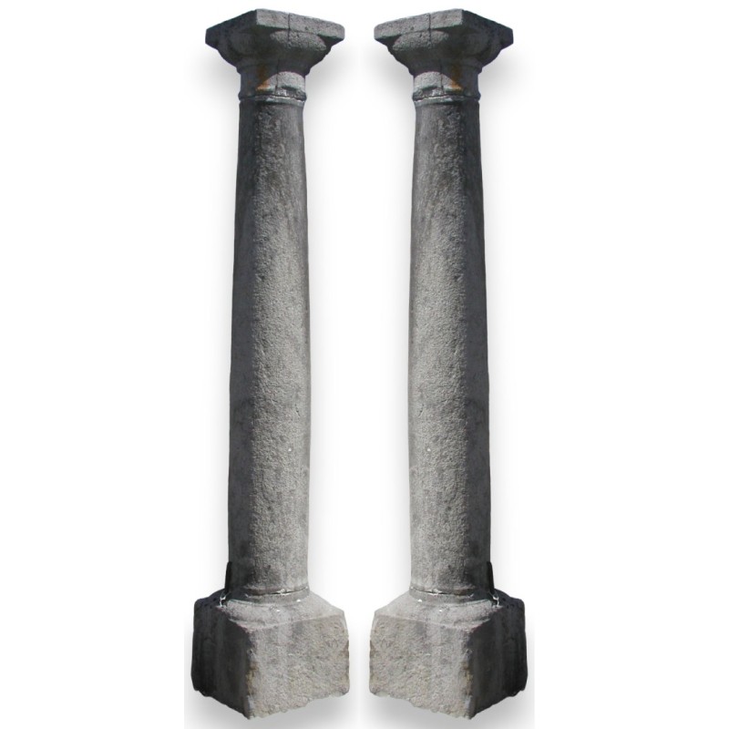  Paire de colonnes, en pierre de St-Triphon. sur  Moinat SA  - Antiquités décoration