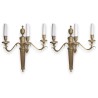 Pair of Louis XVI-style wall lights by  Moinat SA  - Antiques and home décor