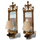Paire d'appliques miroir style Louis XVI