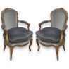 A pair of cabriolet armchairs. From  Moinat SA  - Antiques and home décor