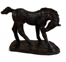 Bronze "Poulain" signé Pierre BLANC