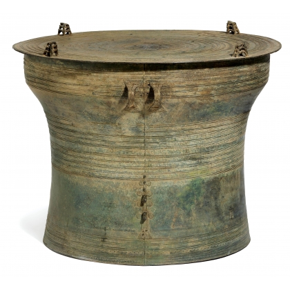 Tambour de pluie en bronze