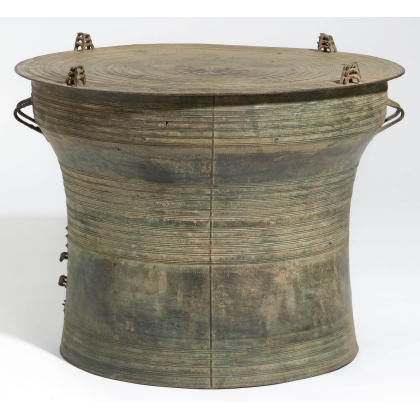 Tambour de pluie en bronze