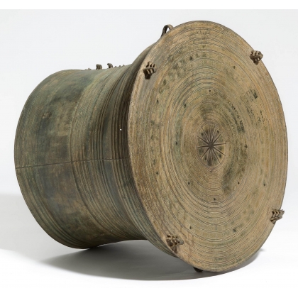 Tambour de pluie en bronze