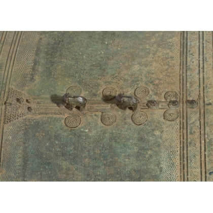Tambour de pluie en bronze