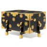 Black and gold lacquered armour case