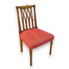 English mahogany chair upholstered by Moinat SA – Antiques and home décor