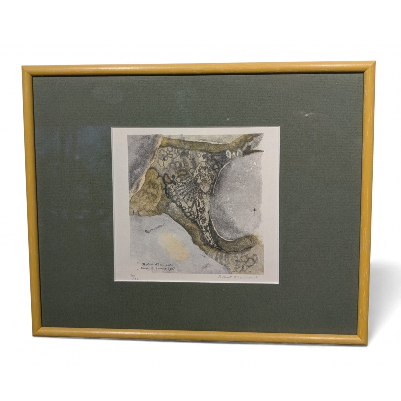 "Chabot" engraving, signed HAINARD