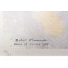 "Chabot" engraving, signed HAINARD