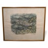 Gravure "Truite gobant" signée HAINARD