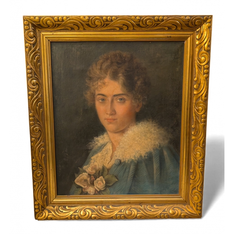 Tableau "Portait de femme" signé ?