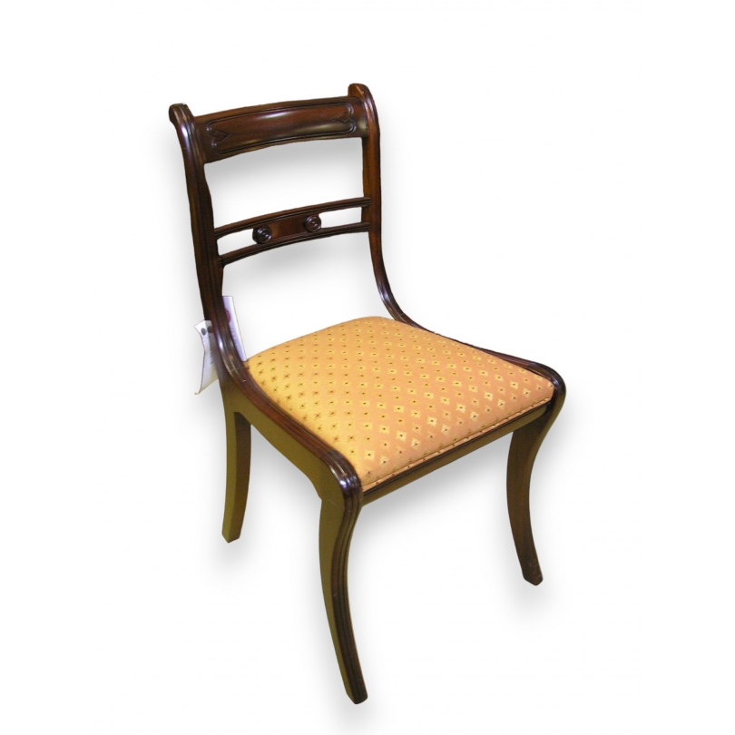 Chaise anglaise, style Regency