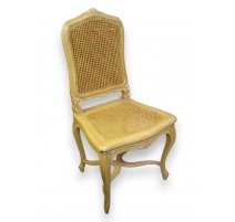 Chaise cannée style Régence, modèle