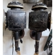 Paire de lampes de fiacre