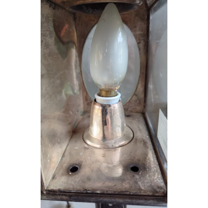  Paire de lampes de fiacre sur  Moinat SA  - Antiquités décoration
