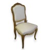 Louis XV chair in weathered walnut, from  Moinat SA  - Antiques and home décor