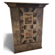 Armoire peinte à une porte